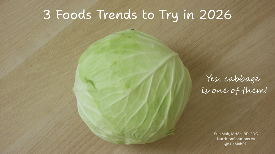 A head of green cabbage