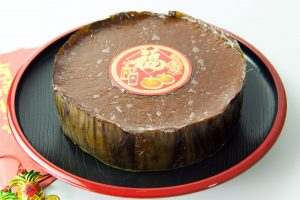 Nian Gao or Chinese glutinous rice cake