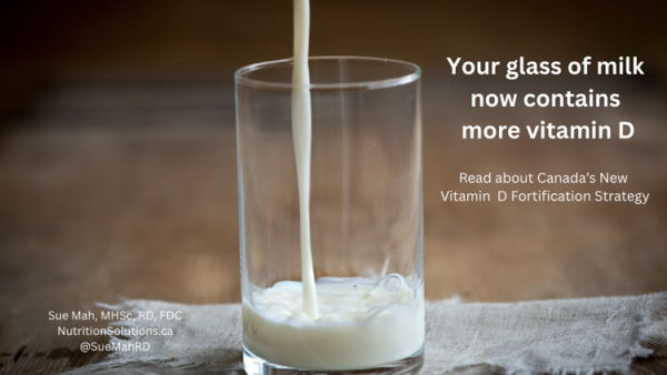 A glass of milk